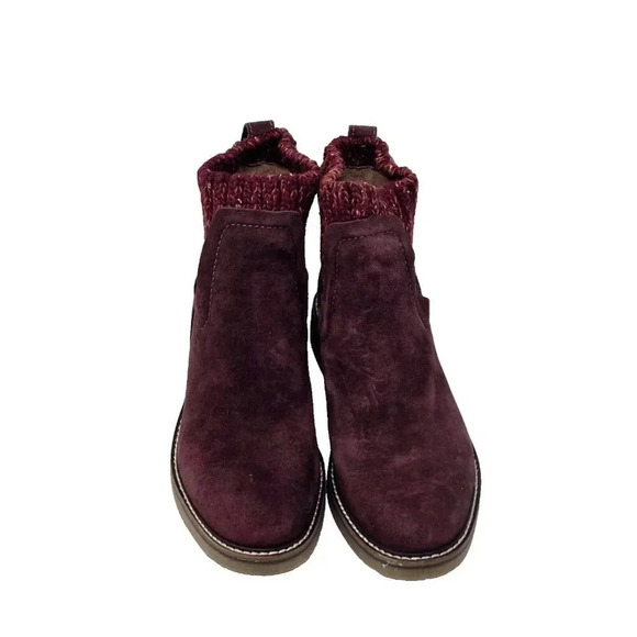 Comfortiva Rawnie mosto red Oiled Cow Suedewomen's size 8 W - Picture 3 of 8